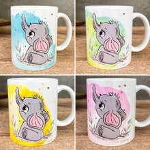 Lade das Bild in den Galerie-Viewer, Elefant mit farbigen Hintergrund - 330ml