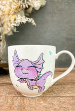 Lade das Bild in den Galerie-Viewer, Kleiner Drache lila mit Glitzer 400ml
